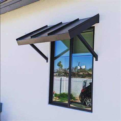 sheet metal awnings|metal awnings for todays home.